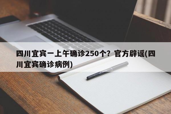 四川宜宾一上午确诊250个?官方辟谣(四川宜宾确诊病例)